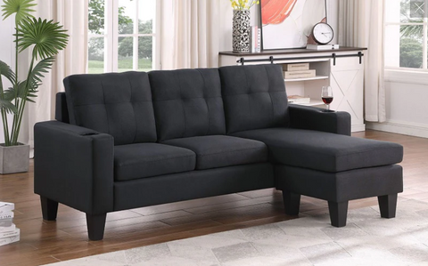 BROOKE DARK SECTIONAL SOFA